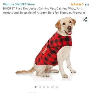 Bing Pet Anxiety Thunder Jacket